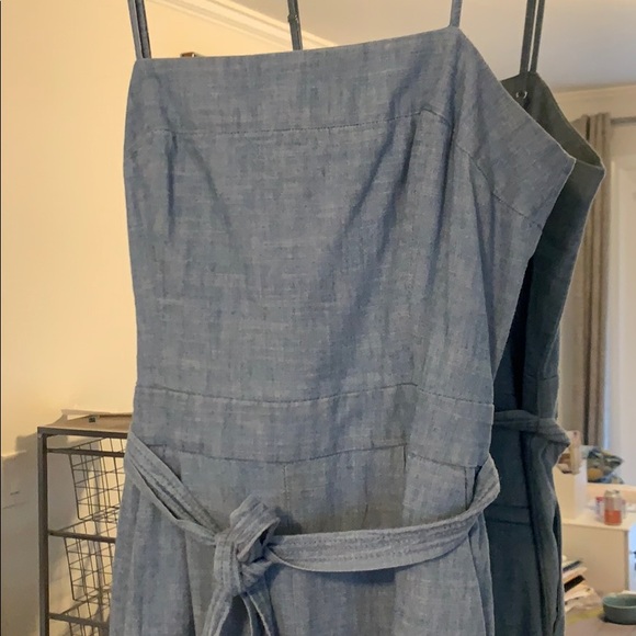 J Crew chambray jumpsuit - Picture 3 of 4